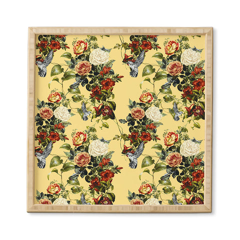 Marta Barragan Camarasa Bouquets and hummingbirds 01 Framed Wall Art