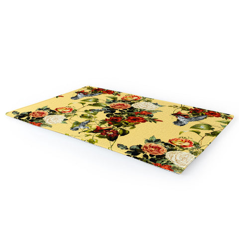 Marta Barragan Camarasa Bouquets and hummingbirds 01 Area Rug