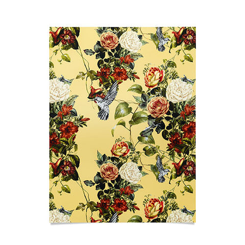 Marta Barragan Camarasa Bouquets and hummingbirds 01 Poster