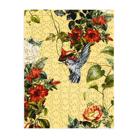 Marta Barragan Camarasa Bouquets and hummingbirds 01 Puzzle