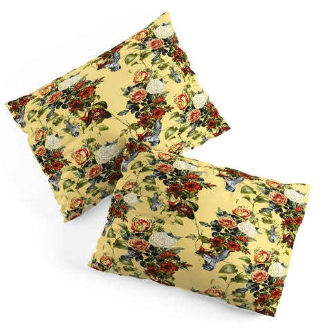 Marta Barragan Camarasa Bouquets and hummingbirds 01 Pillow Shams