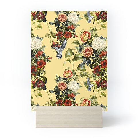 Marta Barragan Camarasa Bouquets and hummingbirds 01 Mini Art Print