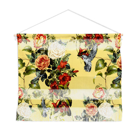Marta Barragan Camarasa Bouquets and hummingbirds 01 Wall Hanging Landscape