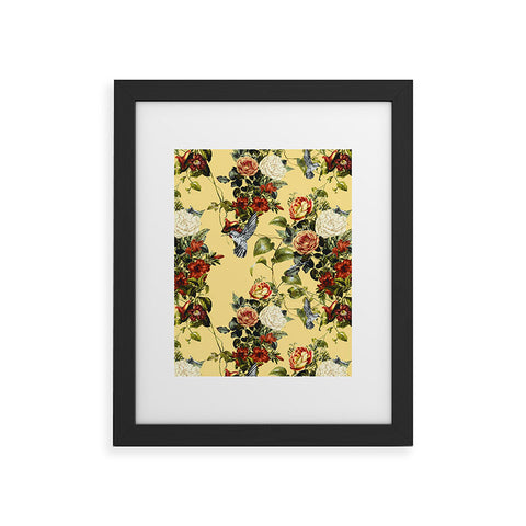 Marta Barragan Camarasa Bouquets and hummingbirds 01 Framed Art Print