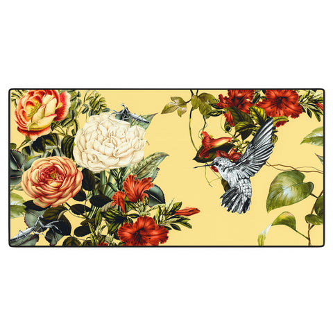 Marta Barragan Camarasa Bouquets and hummingbirds 01 Desk Mat