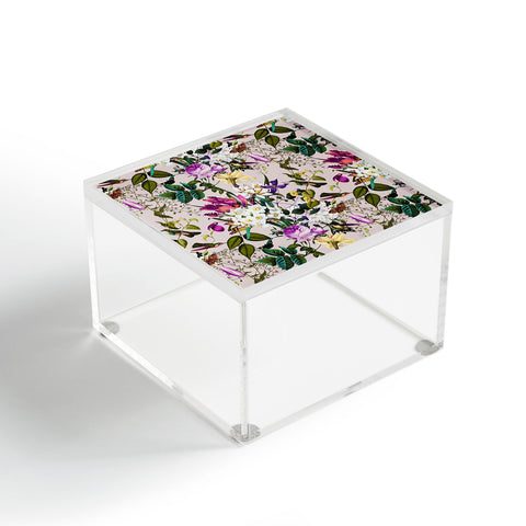 Marta Barragan Camarasa Bouquets and hummingbirds Acrylic Box