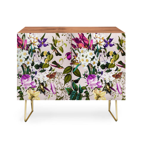Marta Barragan Camarasa Bouquets and hummingbirds Credenza