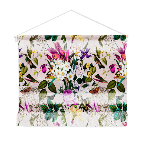 Marta Barragan Camarasa Bouquets and hummingbirds Wall Hanging Landscape