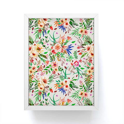 Marta Barragan Camarasa Bouquets of wild flowers Framed Mini Art Print