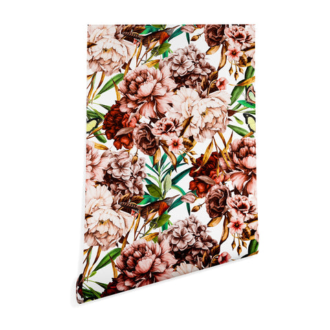 Marta Barragan Camarasa Bouquets pink vintage flowers Wallpaper