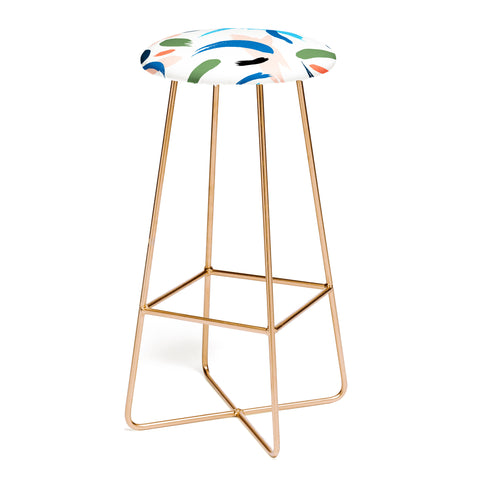 Marta Barragan Camarasa Brushstrokes 019 Bar Stool