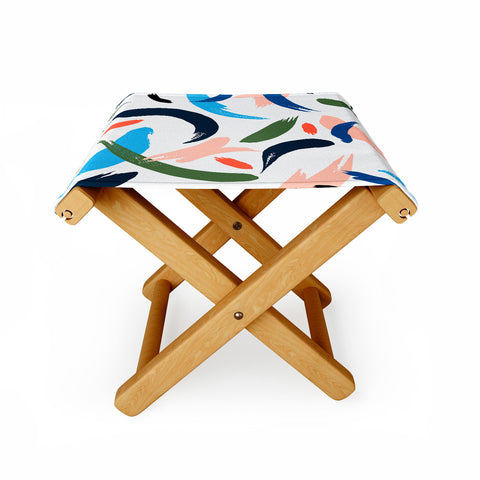 Marta Barragan Camarasa Brushstrokes 019 Folding Stool