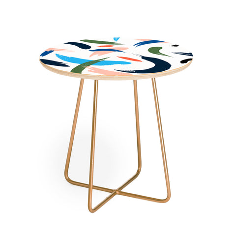 Marta Barragan Camarasa Brushstrokes 019 Round Side Table