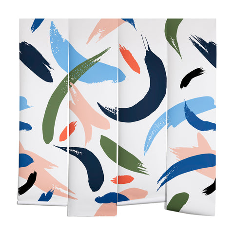 Marta Barragan Camarasa Brushstrokes 019 Wall Mural