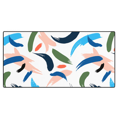 Marta Barragan Camarasa Brushstrokes 019 Desk Mat