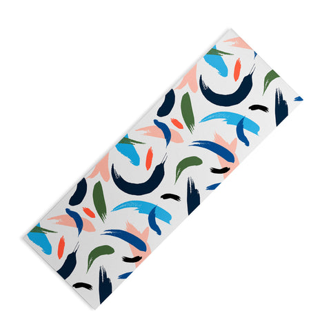 Marta Barragan Camarasa Brushstrokes 019 Yoga Mat