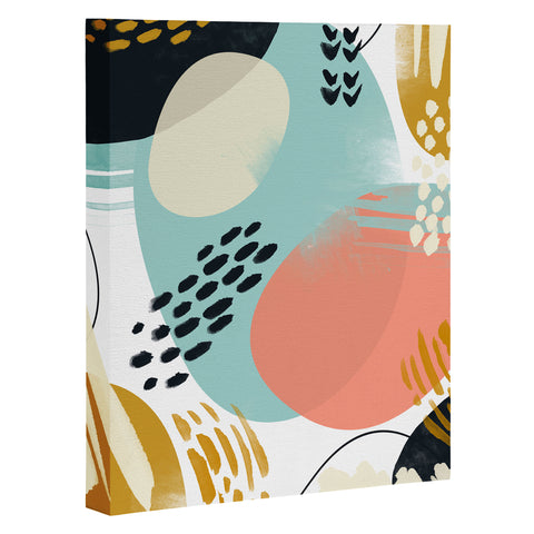 Marta Barragan Camarasa Brushstrokes abstract art Art Canvas