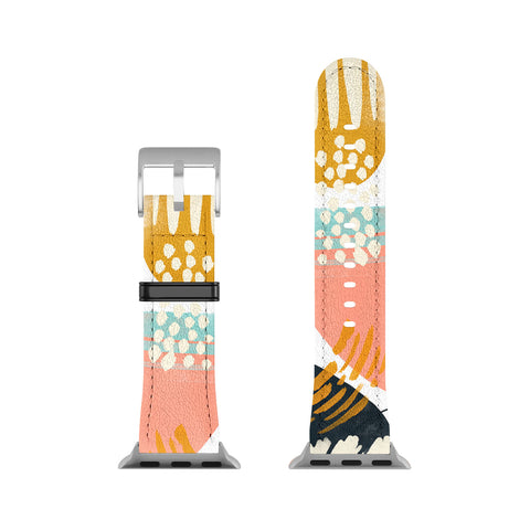 Marta Barragan Camarasa Brushstrokes abstract art Apple Watch Band