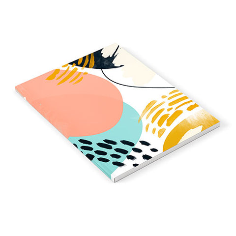 Marta Barragan Camarasa Brushstrokes abstract art Notebook