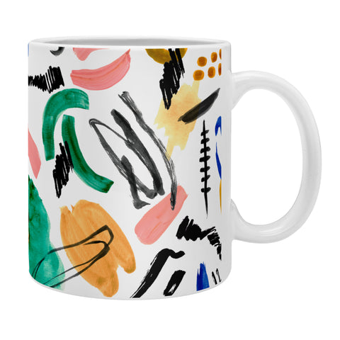 Marta Barragan Camarasa Brushstrokes art Coffee Mug