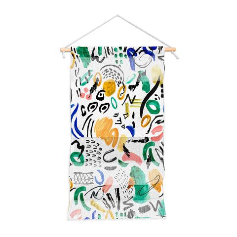 Marta Barragan Camarasa Brushstrokes art Wall Hanging Portrait