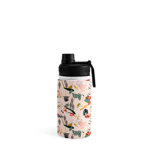 Marta Barragan Camarasa Brushstrokes I Water Bottle
