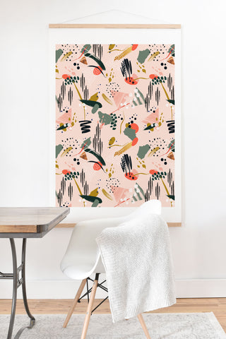 Marta Barragan Camarasa Brushstrokes I Art Print And Hanger