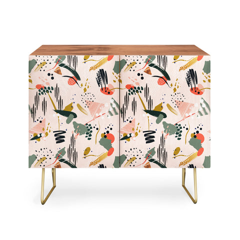 Marta Barragan Camarasa Brushstrokes I Credenza