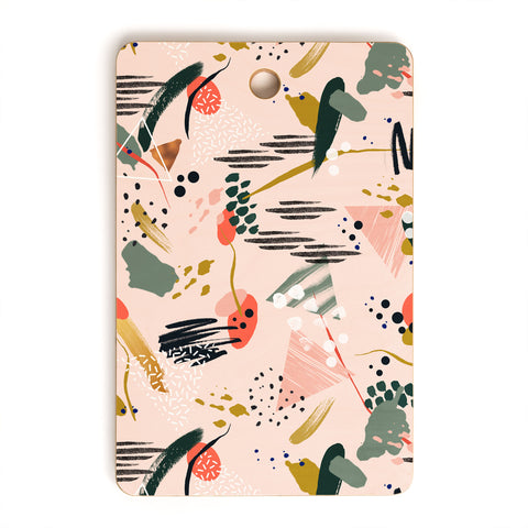 Marta Barragan Camarasa Brushstrokes I Cutting Board Rectangle