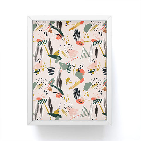 Marta Barragan Camarasa Brushstrokes I Framed Mini Art Print