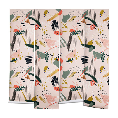 Marta Barragan Camarasa Brushstrokes I Wall Mural