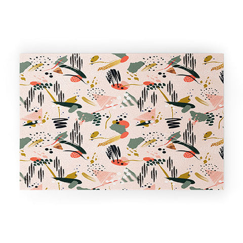 Marta Barragan Camarasa Brushstrokes I Welcome Mat
