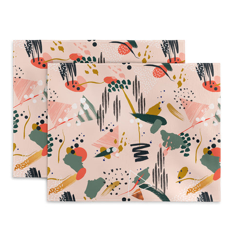 Marta Barragan Camarasa Brushstrokes I Placemat