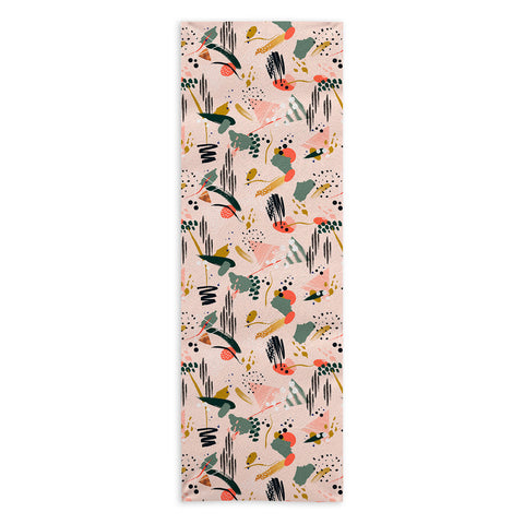 Marta Barragan Camarasa Brushstrokes I Yoga Towel