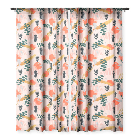 Marta Barragan Camarasa Brushstrokes II Sheer Non Repeat