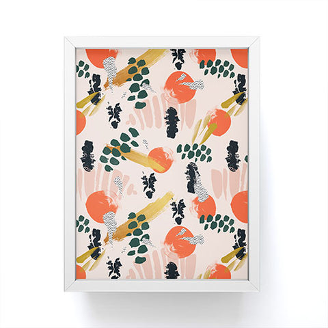 Marta Barragan Camarasa Brushstrokes II Framed Mini Art Print