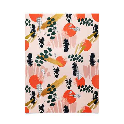 Marta Barragan Camarasa Brushstrokes II Poster