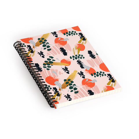 Marta Barragan Camarasa Brushstrokes II Spiral Notebook