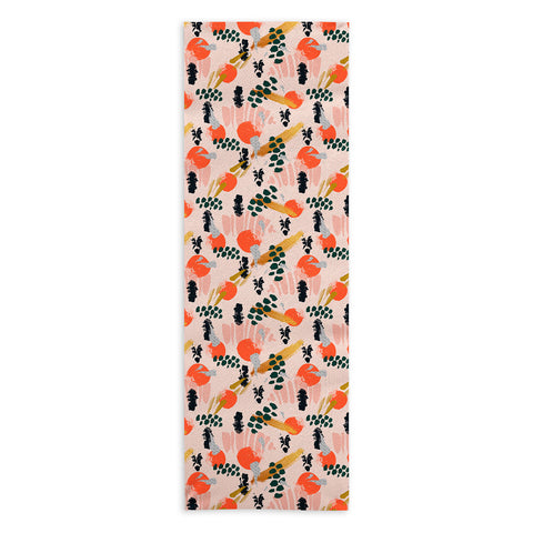 Marta Barragan Camarasa Brushstrokes II Yoga Towel