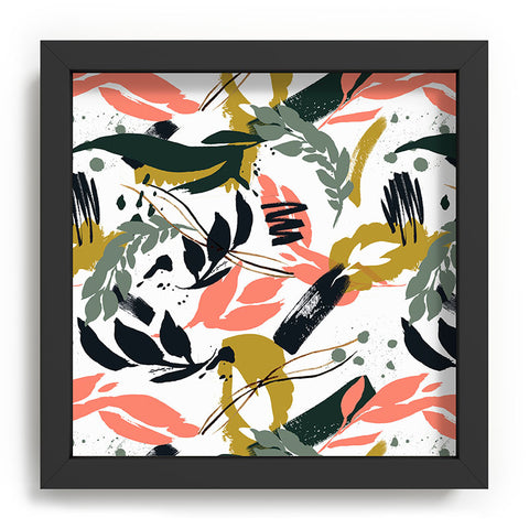 Marta Barragan Camarasa Brushstrokes of nature I Recessed Framing Square