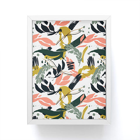 Marta Barragan Camarasa Brushstrokes of nature I Framed Mini Art Print