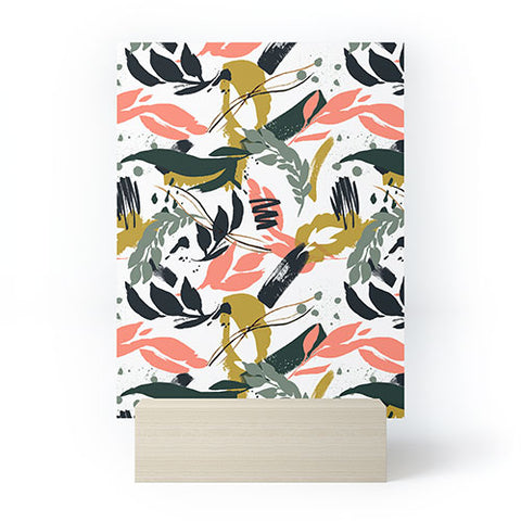 Marta Barragan Camarasa Brushstrokes of nature I Mini Art Print