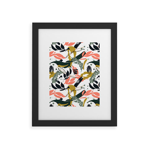 Marta Barragan Camarasa Brushstrokes of nature I Framed Art Print