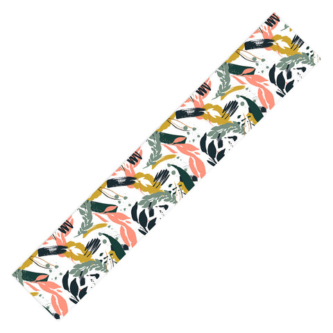 Marta Barragan Camarasa Brushstrokes of nature I Table Runner