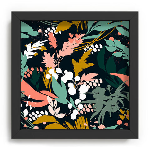 Marta Barragan Camarasa Brushstrokes of nature II Recessed Framing Square