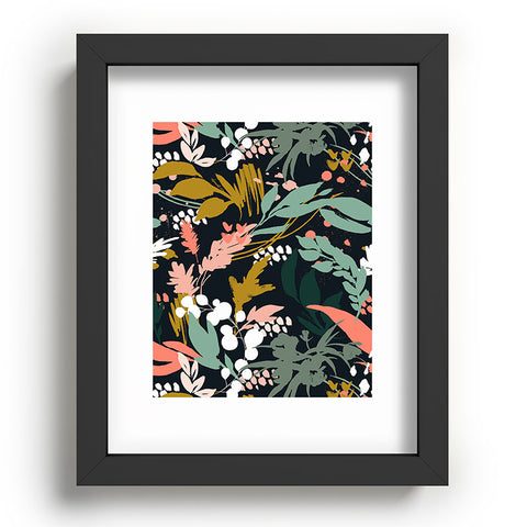 Marta Barragan Camarasa Brushstrokes of nature II Recessed Framing Rectangle