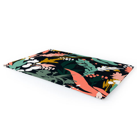 Marta Barragan Camarasa Brushstrokes of nature II Area Rug