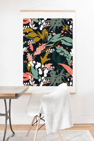 Marta Barragan Camarasa Brushstrokes of nature II Art Print And Hanger