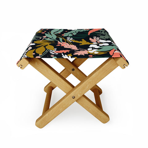 Marta Barragan Camarasa Brushstrokes of nature II Folding Stool