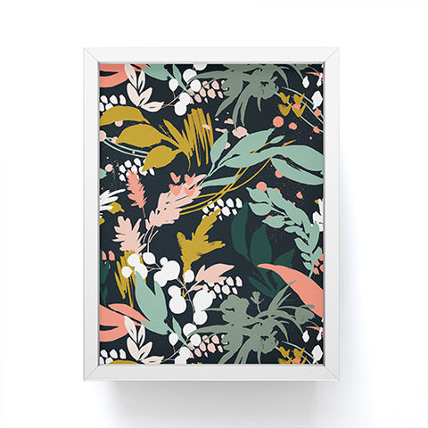 Marta Barragan Camarasa Brushstrokes of nature II Framed Mini Art Print